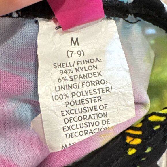 OP rainbow eyelet swimsuit size medium - Picture 6 of 6